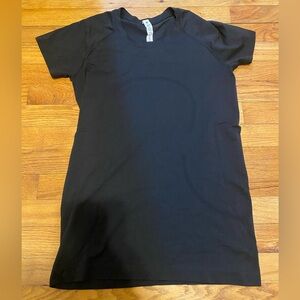 lululemon athletica Black Crew Neck Tee